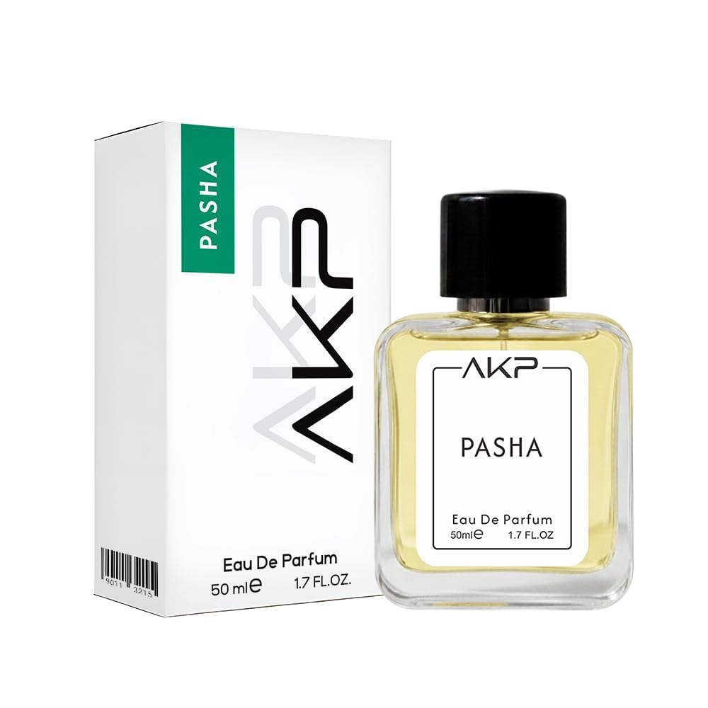 AKP PASHA Eau De Parfum for Men & Women 50 ml | Aromatic Green Lavender Perfume | Long Lasting Fresh Spicy Fragrance | Premium Mint Mandarin Scent | Designer Perfume Inspired