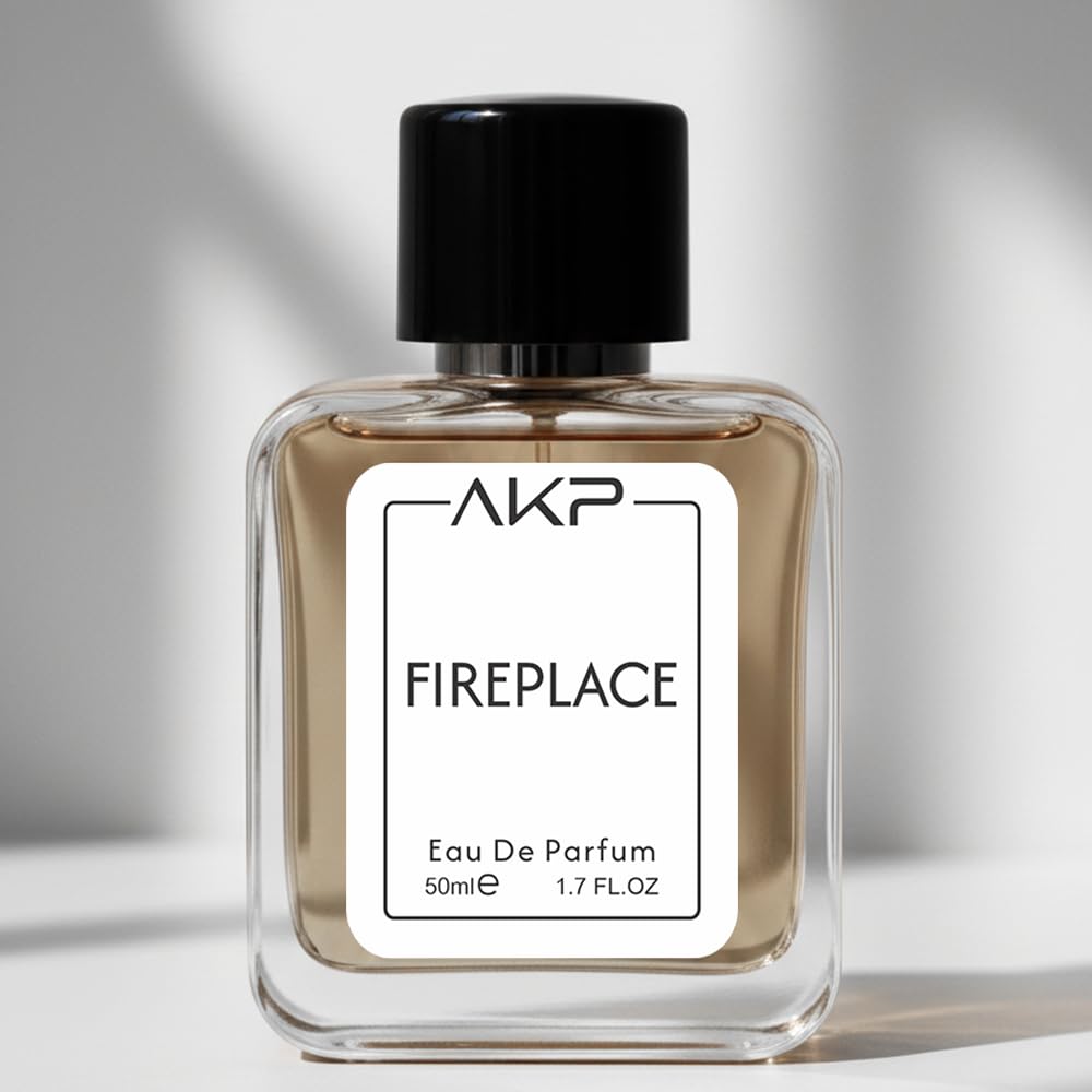 AKP FIREPLACE Perfume for Men 50ml - Long Lasting Woody Vanilla Sweet Oud Eau De Parfum (EDP) -Inspired by Iconic Oud Fragrance - Premium Arabian-Style Body Spray for Date, Party & Winter Gift