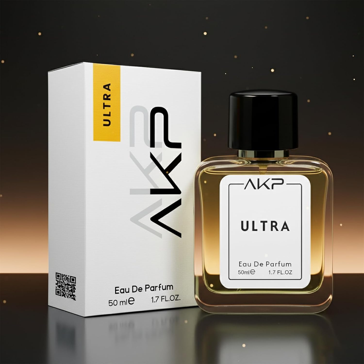 AKP Ultra Eau De Parfum For Men 50ml Premium Sweet Vanilla Fruity Fragrance