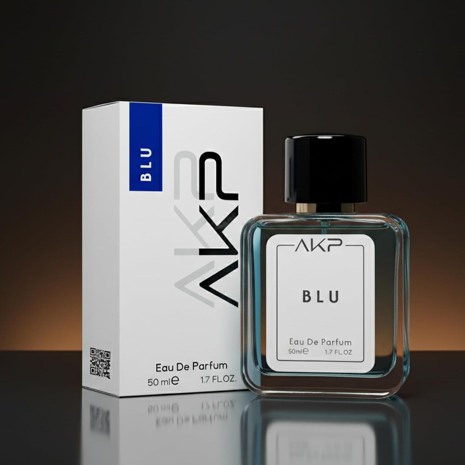 AKP BLU Fresh Aquatic Sport Perfume for Men & Women | Long Lasting Eau De Parfum EDP | Citrus Aqua Fragrance for Daily Wear, Office, Gym & Travel | Premium Unisex Perfume 50ml