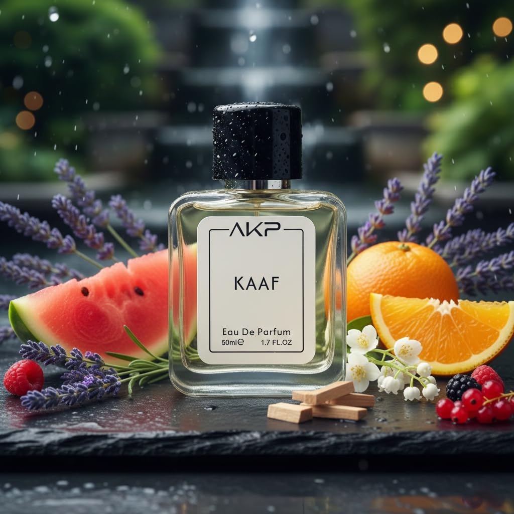 AKP KAAF | Aquatic Ozonic Lavender Perfume | Long Lasting Unisex Eau De Parfum | 50ml