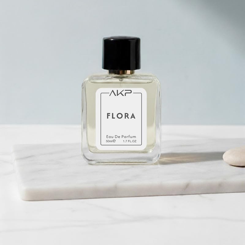 AKP Flora Eau De Parfum For Women 50ml Jasmine Gardenia Floral Fragrance