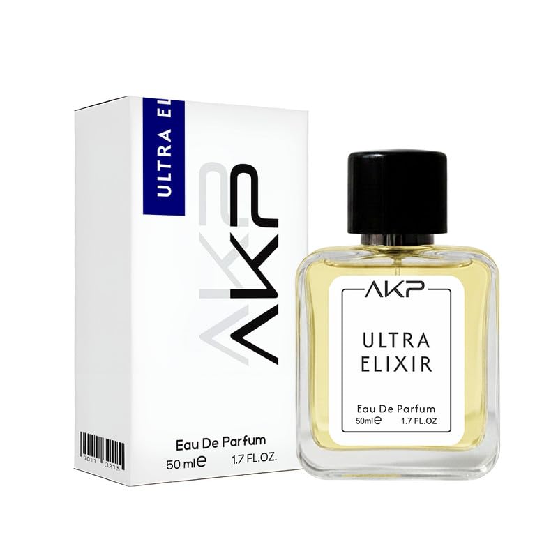 AKP ULTRA ELIXIR Eau De Parfum 50ml | Vanilla Sweet Honey Aromatic Perfume | Long Lasting Unisex Fragrance | Warm Gourmand Scent With Tobacco Tonka Notes