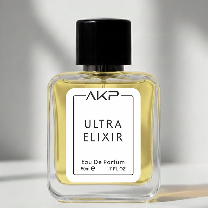 AKP ULTRA ELIXIR Eau De Parfum 50ml | Vanilla Sweet Honey Aromatic Perfume | Long Lasting Unisex Fragrance | Warm Gourmand Scent With Tobacco Tonka Notes