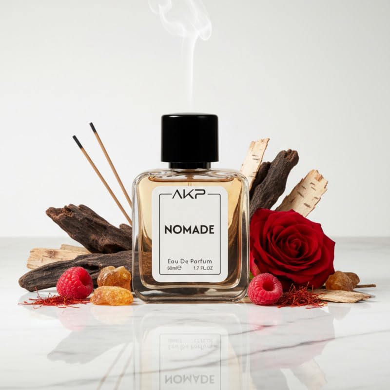 AKP Nomade Eau De Parfum For Men 50ml Oriental Oud Spicy Rose Fragrance