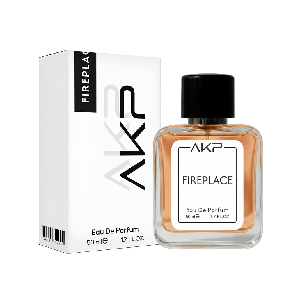 AKP FIREPLACE Perfume for Men 50ml - Long Lasting Woody Vanilla Sweet Oud Eau De Parfum (EDP) -Inspired by Iconic Oud Fragrance - Premium Arabian-Style Body Spray for Date, Party & Winter Gift