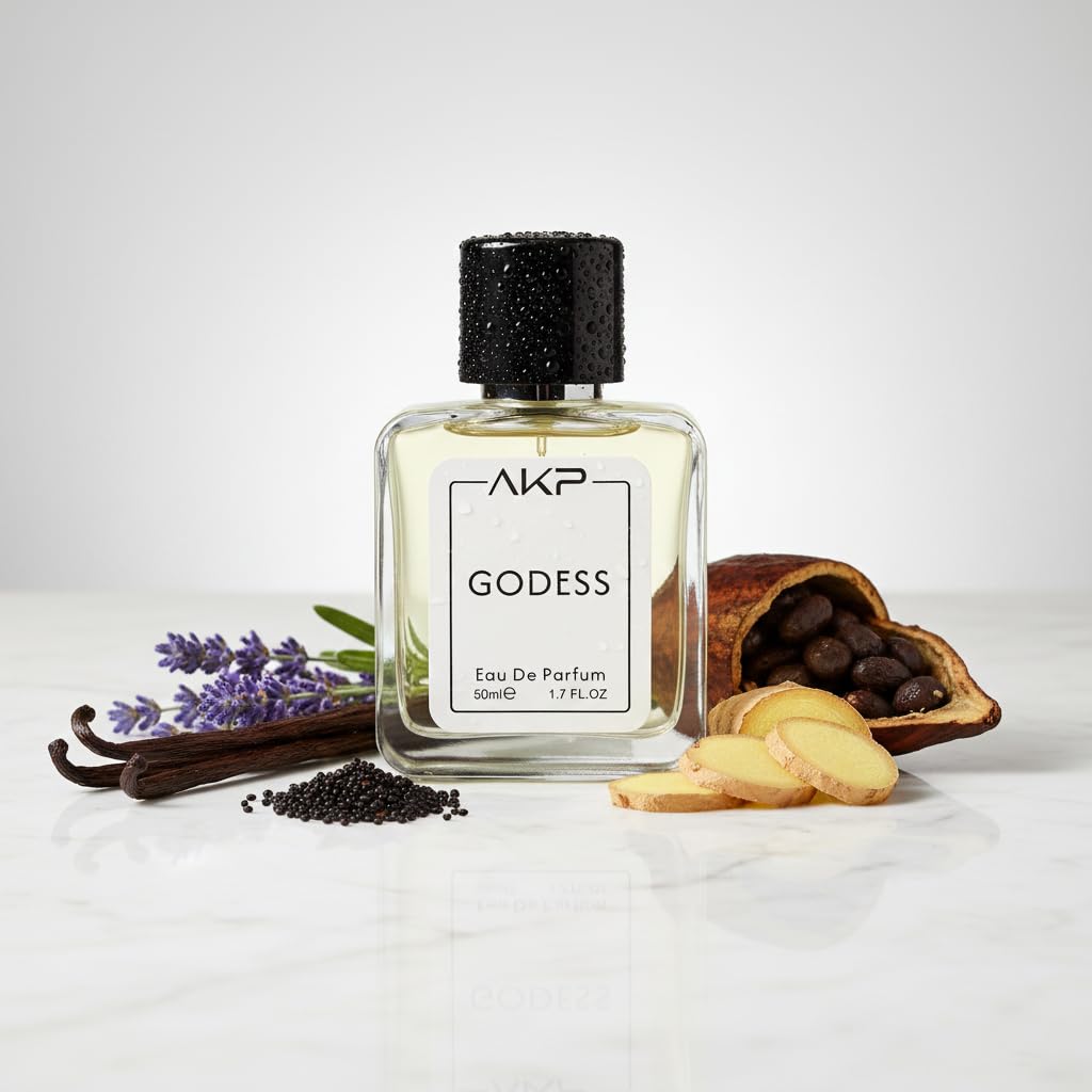 AKP GODESS Eau De Parfum for Women | Long Lasting Vanilla Fresh Spicy Lavender Sweet Perfume | Noticeable Aura | Premium Blend | 50ml