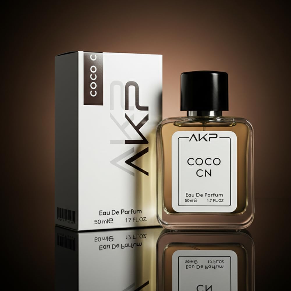 AKP Coco CN Perfume for Women 50ml | Long Lasting Eau De Parfum | Citrus Woody Patchouli Sweet Fragrance with Rose, Jasmine, Vanilla and White Musk