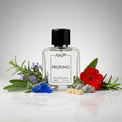 AKP PROFUMO Eau De Parfum for Men 50ml | Fresh Marine Aromatic Perfume | Long Lasting Premium Eau De Parfum | Bergamot Rosemary Spray | Designer Perfume Inspired Spray
