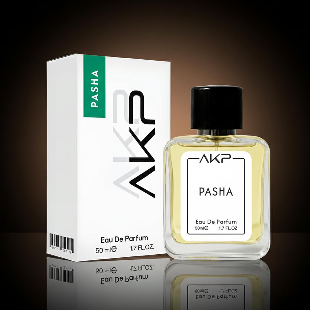 AKP PASHA Eau De Parfum for Men & Women 50 ml | Aromatic Green Lavender Perfume | Long Lasting Fresh Spicy Fragrance | Premium Mint Mandarin Scent | Designer Perfume Inspired