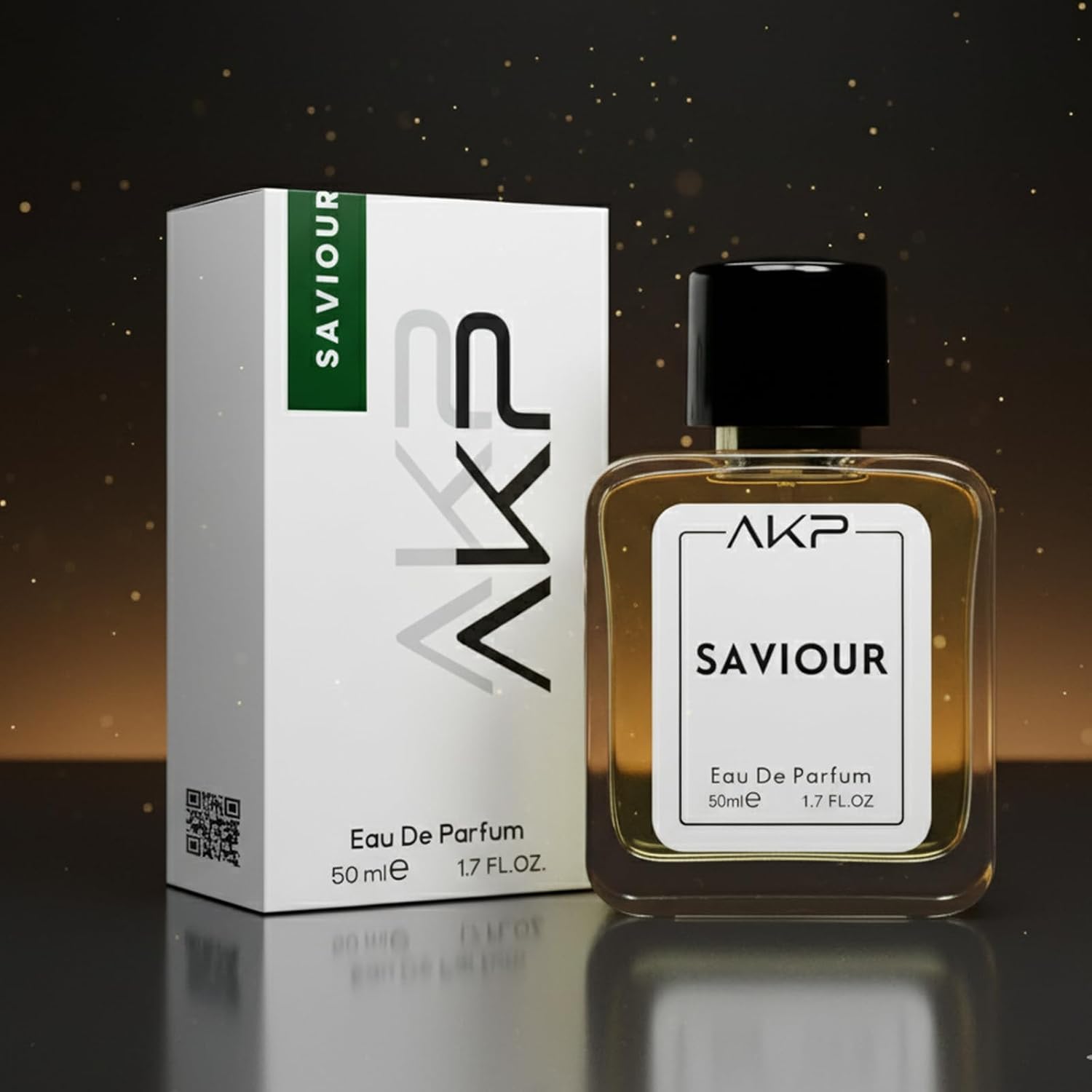 AKP Saviour Eau De Parfum For Men 50ml Aromatic Woody Citrus Fragrance