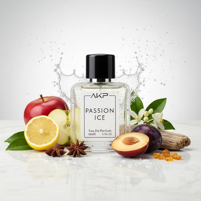 AKP Passion Ice | Fruity Citrus Perfume for Men & Women | Long Lasting Fresh Eau De Parfum | 50ml
