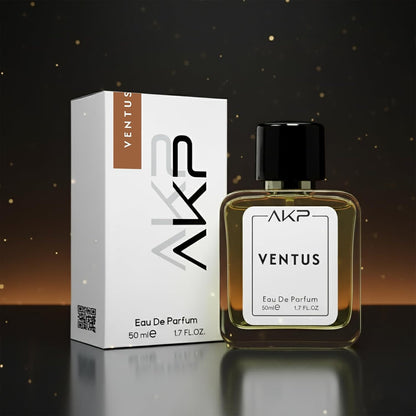 AKP VENTUS Eau De Parfum For Men 50ml Premium Citrus Woody Musk Fragrance