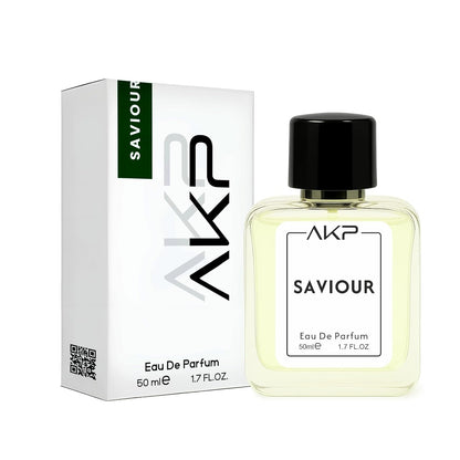 AKP Saviour Eau De Parfum For Men 50ml Aromatic Woody Citrus Fragrance