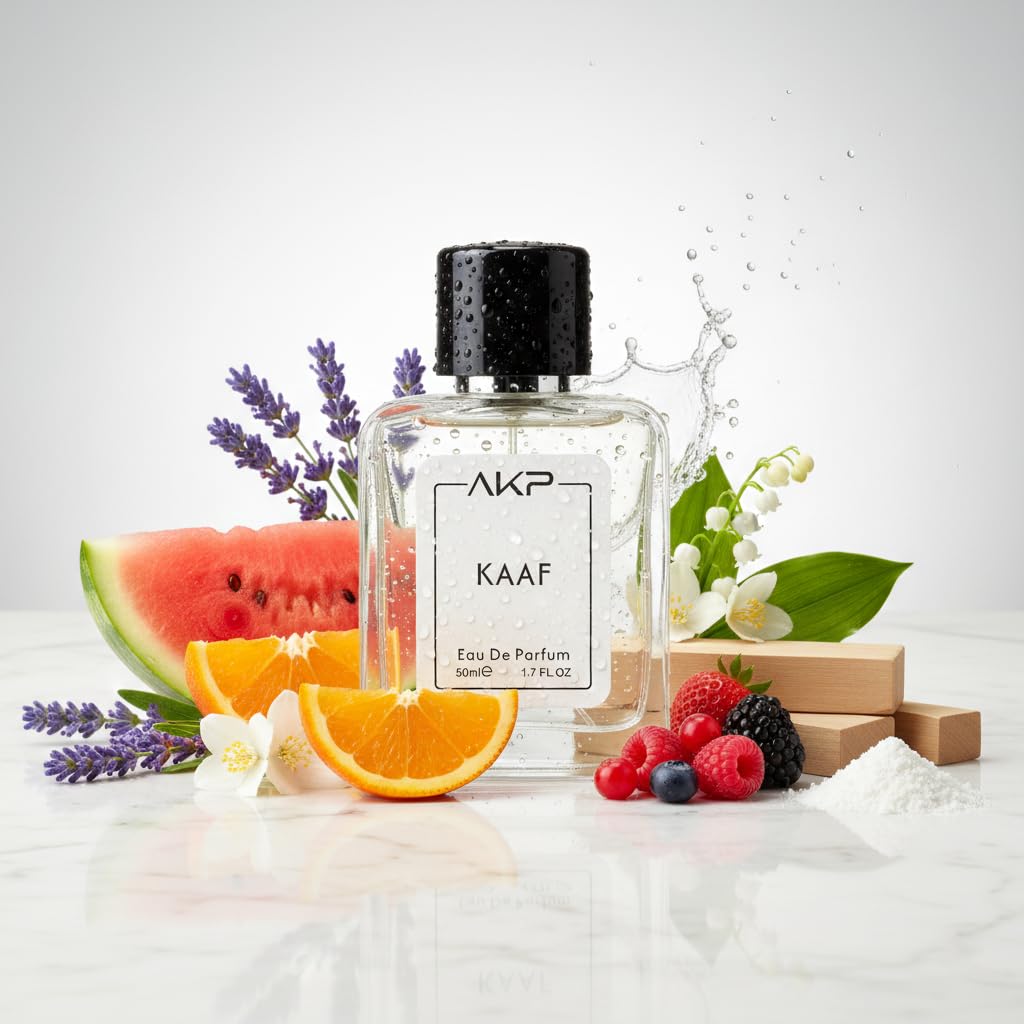 AKP KAAF | Aquatic Ozonic Lavender Perfume | Long Lasting Unisex Eau De Parfum | 50ml
