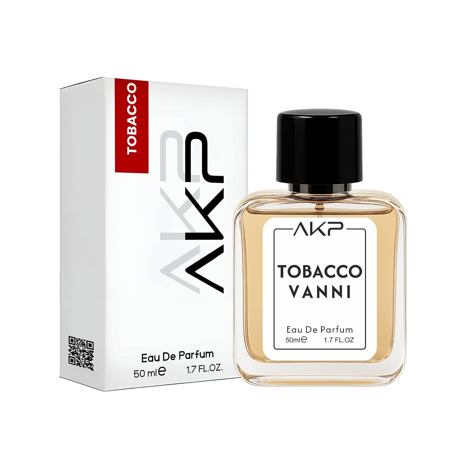 AKP Tobacco Vanni Eau De Parfum 50ml For Men Premium Warm Tobacco Fragrance