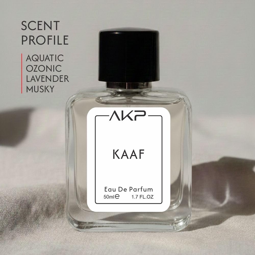 AKP KAAF | Aquatic Ozonic Lavender Perfume | Long Lasting Unisex Eau De Parfum | 50ml