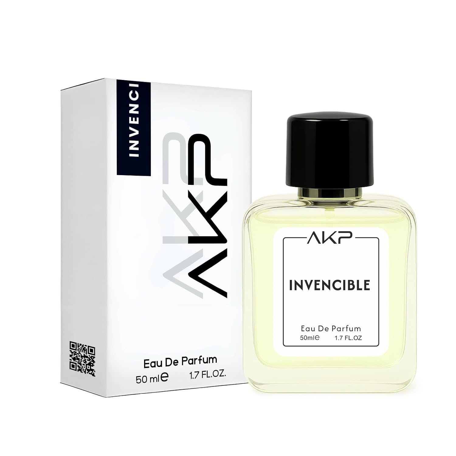 AKP Invencible Eau De Parfum For Men 50ml Citrus Marine Grapefruit Fragrance