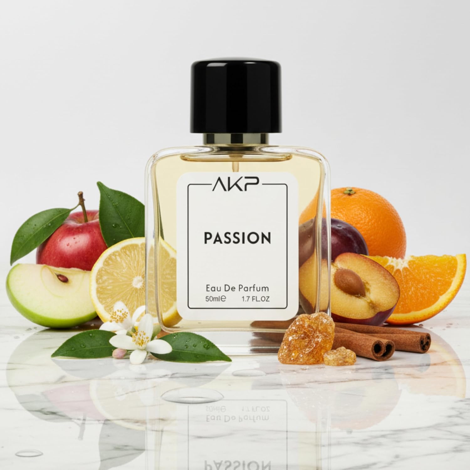 AKP Passion Eau De Parfum 50ml For Men Fresh Aquatic Citrus Musk Fragrance