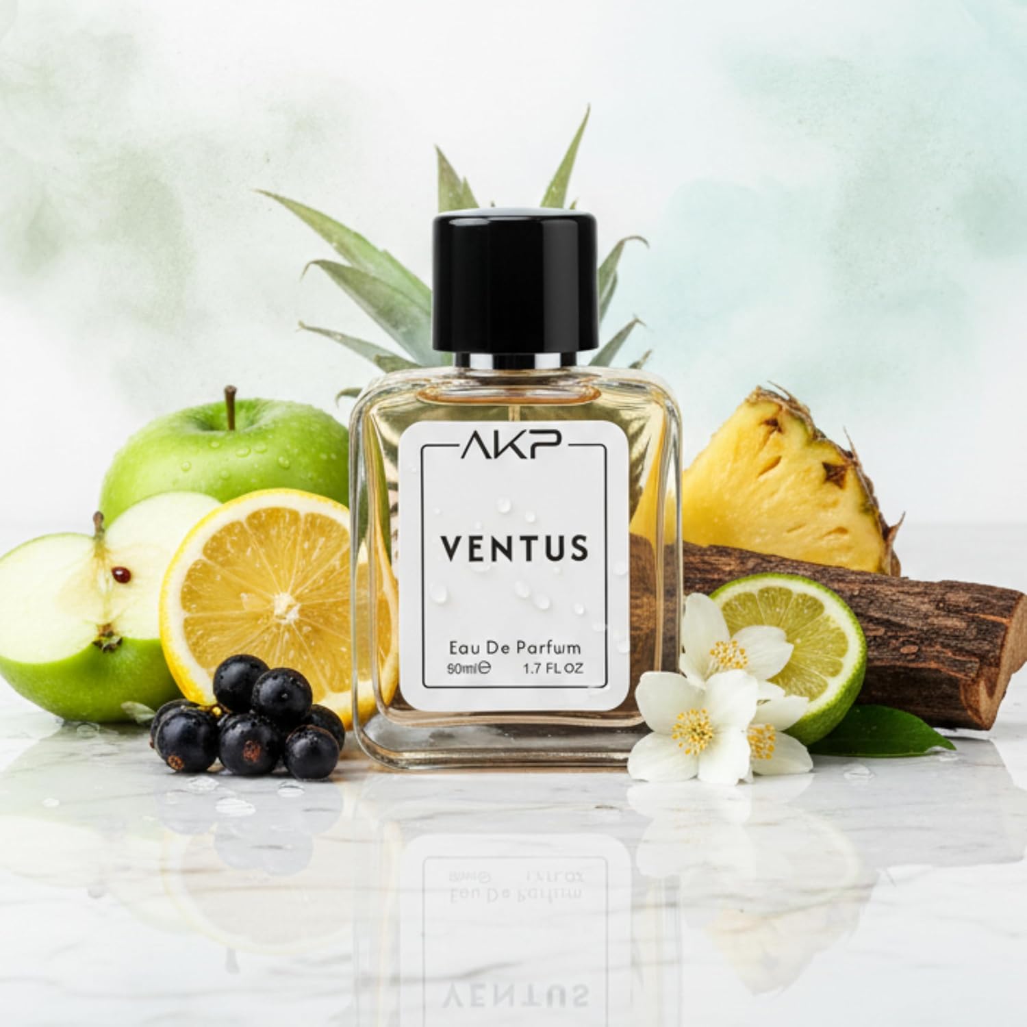 AKP VENTUS Eau De Parfum For Men 50ml Premium Citrus Woody Musk Fragrance