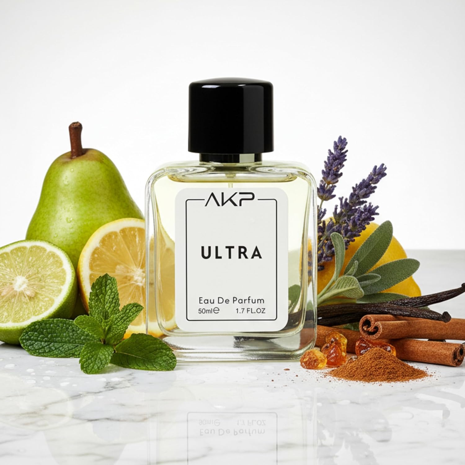 AKP Ultra Eau De Parfum For Men 50ml Premium Sweet Vanilla Fruity Fragrance